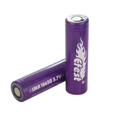 Аккумулятор Li-Ion 18650, Efest purple 18650 2100mAh (38А)- высокотоковый  ― WEBJUICE.ru