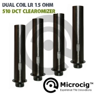 Картомайзер Dual Coil XL для бака DCT LR c пониженным сопротивлением (Microcig)