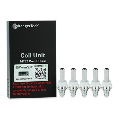 NEW Сменный испаритель SOCC для Kanger Evod/ Protank2/Mini protank2/Unitank KangerTech  ― WEBJUICE.ru